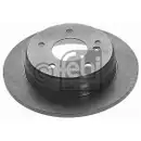 Febi Bilstein Bremsenset Scheiben 258 mm voll Bremsbeläge hinten Mercedes W201