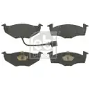 FEBI BILSTEIN 16482 Bremsbelagsatz für SKODA, VW