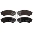 FEBI BILSTEIN 16731 Bremsbelagsatz für TOYOTA, LEXUS