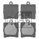 Febi Bremsscheiben Bremsbeläge Vorne Hinten für Mercedes SLK R170