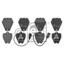 Febi Bremsscheiben Bremsbeläge Vorne für Audi 100 C4 4A2 4A5 A6 C4 4A2