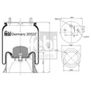 FEBI BILSTEIN 20522 Luftfederbalg