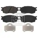 FEBI BILSTEIN 16699 Bremsbelagsatz