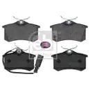 FEBI BILSTEIN 16394 Bremsbelagsatz für VW, SEAT, FORD