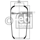FEBI BILSTEIN 20713 Luftfederbalg