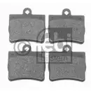 Febi Bremsscheiben Bremsbeläge Hinten für Mercedes C-Klasse W202
