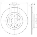 TEXTAR 92242703 Bremsscheiben 2 Stück MAZDA