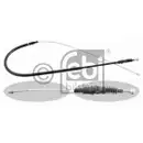 FEBI BILSTEIN 24412 Handbremsseil für VW, AUDI, SKODA, SEAT
