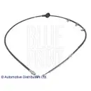 Seilzug Feststellbremse Blue Print ADC446176 für Mitsubishi Hinten Rechts