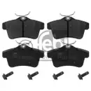 FEBI BILSTEIN 16833 Bremsbelagsatz für CITROËN, PEUGEOT, DS