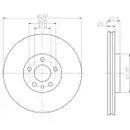 TEXTAR 92074003 Bremsscheiben 2 Stück CITROËN