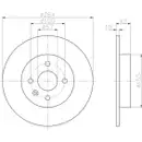 TEXTAR 92124703 Bremsscheiben 2 Stück OPEL