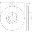 TEXTAR 92203403 Bremsscheiben 2 Stück MAZDA
