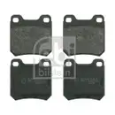 FEBI BILSTEIN 16133 Bremsbelagsatz für OPEL