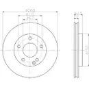 TEXTAR 92091303 Bremsscheiben 2 Stück MERCEDES-BENZ