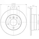 Textar Bremsenset Bremsscheiben Ø280 voll Bremsbeläge WK hinten BMW 1er