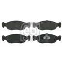 FEBI BILSTEIN 16238 Bremsbelagsatz für PEUGEOT, CITROËN