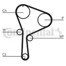 CONTINENTAL CTAM CT1064WP2 Zahnriemen Kit + Wasserpumpe
