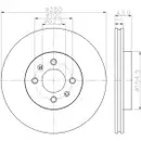 TEXTAR 92239303 Bremsscheiben 2 Stück KIA