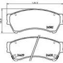 Original Textar Bremsenset Bremsscheiben Ø299 belüftet Bremsbeläge vorn Mazda 6