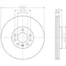 TEXTAR 92118303 Bremsscheiben 2 Stück OPEL