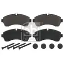 FEBI BILSTEIN 16753 Bremsbelagsatz für MERCEDES-BENZ, VW