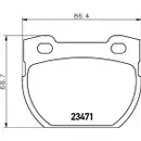 TEXTAR 2347101 PKW SBB