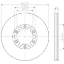 TEXTAR 92136300 Bremsscheiben 2 Stück vorne MAZDA