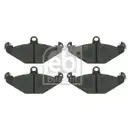 FEBI BILSTEIN 16403 Bremsbelagsatz für RENAULT