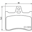 TEXTAR 2038902 PKW SBB