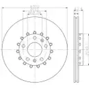 TEXTAR 92152303 Bremsscheiben 2 Stück hinten für AUDI