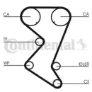 CONTINENTAL CTAM CT1138WP1 Zahnriemen Kit + Wasserpumpe