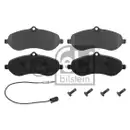 FEBI BILSTEIN 16830 Bremsbelagsatz für FIAT, CITROËN, PEUGEOT