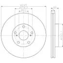 TEXTAR 92168003 Bremsscheiben 2 Stück TOYOTA
