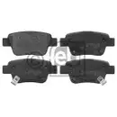 Febi Bremsscheiben Bremsbeläge Hinten für Toyota Corolla Verso