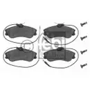 FEBI BILSTEIN 16237 Bremsbelagsatz für PEUGEOT, CITROËN