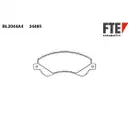 FTE BL2044A4 Scheibenbremsbelag-Satz