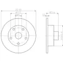 TEXTAR 92072103 Bremsscheiben 2 Stück AUDI