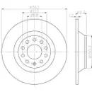 TEXTAR 92132503 Bremsscheiben 2 Stück AUDI