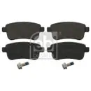 FEBI BILSTEIN 16784 Bremsbelagsatz für RENAULT