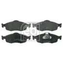 FEBI BILSTEIN 16202 Bremsbelagsatz für FORD