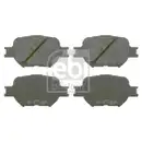 FEBI BILSTEIN 16578 Bremsbelagsatz für TOYOTA