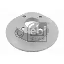 Febi Bilstein Bremsenset Bremsscheiben 245 mm voll Bremsbeläge hinten Audi 80 B4