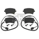 FEBI BILSTEIN 16826 Bremsbelagsatz für VW