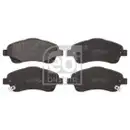 FEBI BILSTEIN 16653 Bremsbelagsatz für TOYOTA