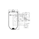 FEBI BILSTEIN 35677 Luftfederbalg