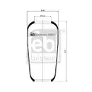 FEBI BILSTEIN 39901 Luftfederbalg für MAN