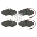FEBI BILSTEIN 16240 Bremsbelagsatz für PEUGEOT, CITROËN, FIAT