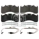 FEBI BILSTEIN 16780 Bremsbelagsatz für RENAULT
