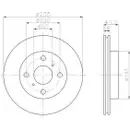 TEXTAR 92103603 Bremsscheiben 2 Stück TOYOTA